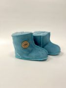 Picture of Baby booties | turquoise | 6-12 months