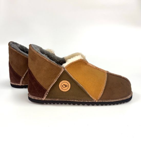 Picture of Sheepskin Slipper | Spice Bark Willow | Size 10