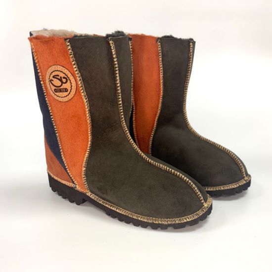 Picture of Traditional Boots | Wildside Forest Orange Slate | Size 4