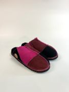 Picture of Sheepskin Mules | damson / Black / magenta | Size 7