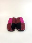 Picture of Sheepskin Mules | damson / Black / magenta | Size 7