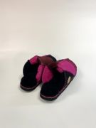 Picture of Sheepskin Mules | damson / Black / magenta | Size 7