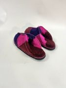 Picture of Sheepskin Mules | purple / magenta / damson | Size 4