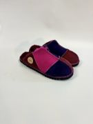 Picture of Sheepskin Mules | purple / magenta / damson | Size 4