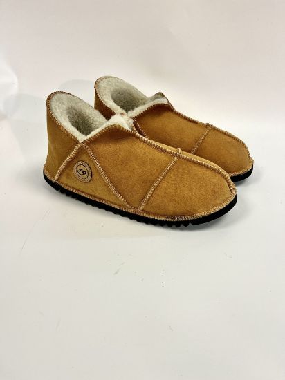 Picture of Sheepskin Slipper | burnt honey | Size 8