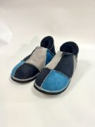 Picture of Sheepskin Slipper | indigo /  teal / grey | Size 9