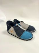 Picture of Sheepskin Slipper | indigo /  teal / grey | Size 9