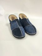 Picture of Sheepskin Slipper | slate / indigo | Size 7