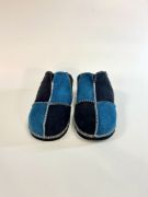 Picture of Sheepskin Mules | Indigo & Teal | Size 10