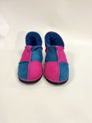 Picture of Sheepskin Slipper | teal / magenta | Size 6